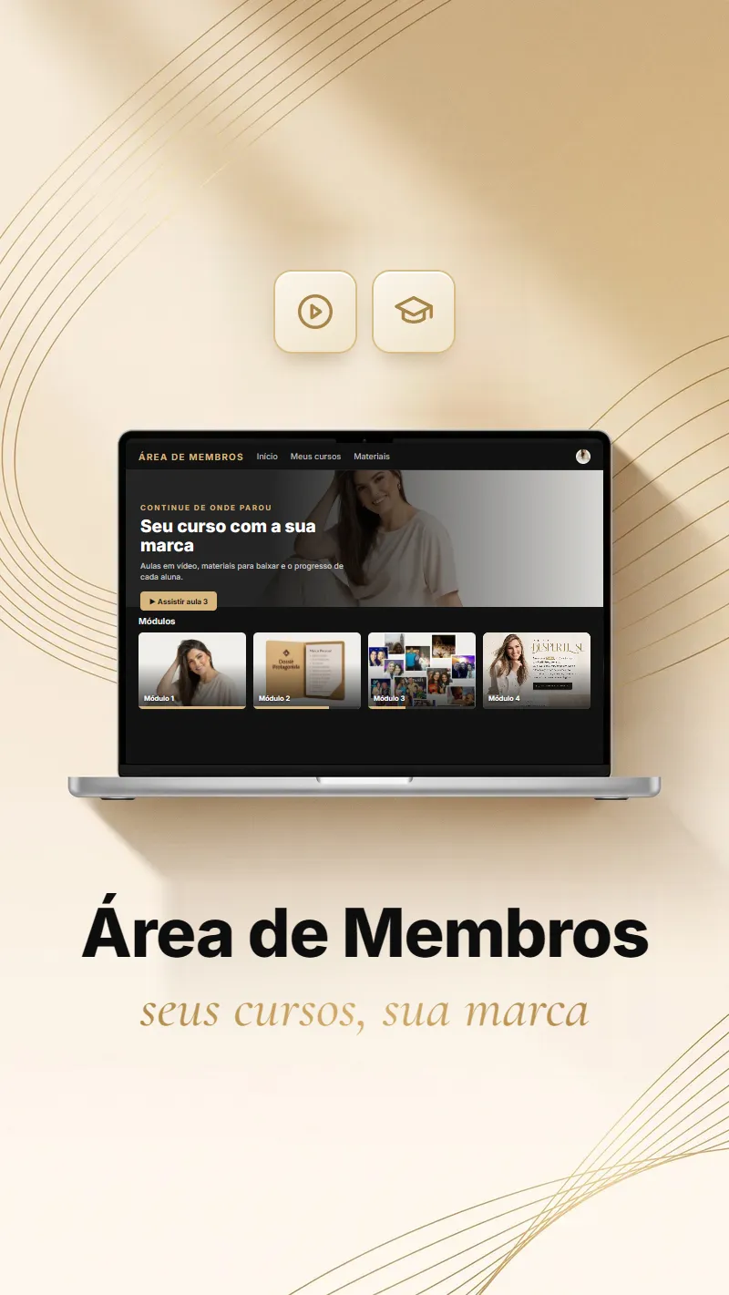 Área de Membros